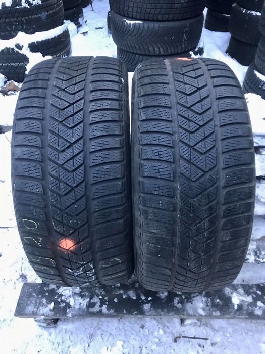 Pirelli 255/35r20 пара редина шини б/у склад зима оригінал