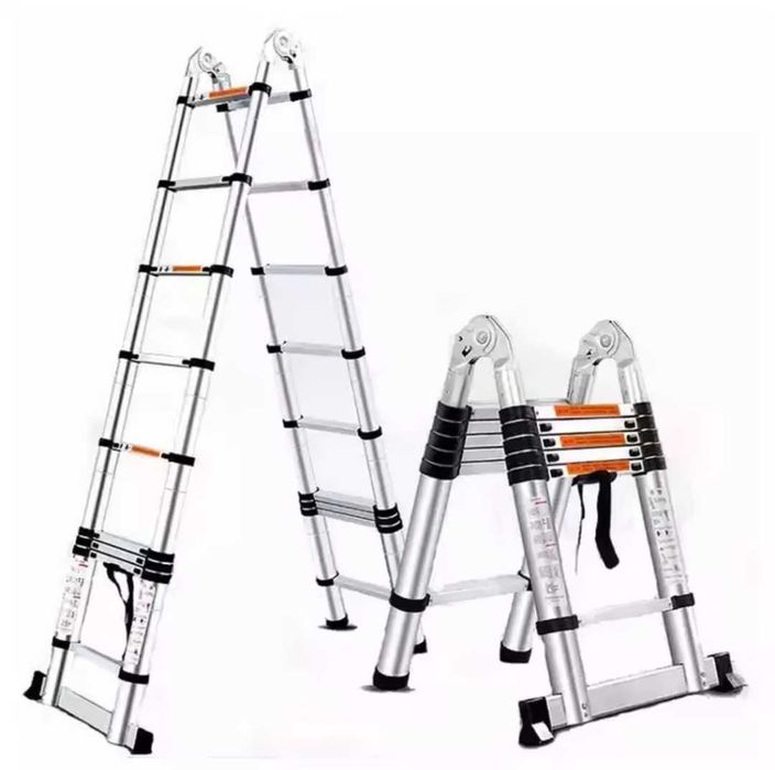 Drabina teleskopowa 3,8m aluminiowa nowa