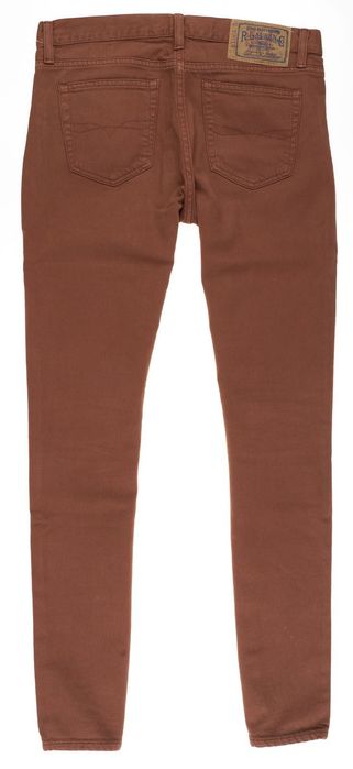 Spodnie Ralph Lauren Thompson 650 W30 L32 Damskie Red Low Rise 80CM