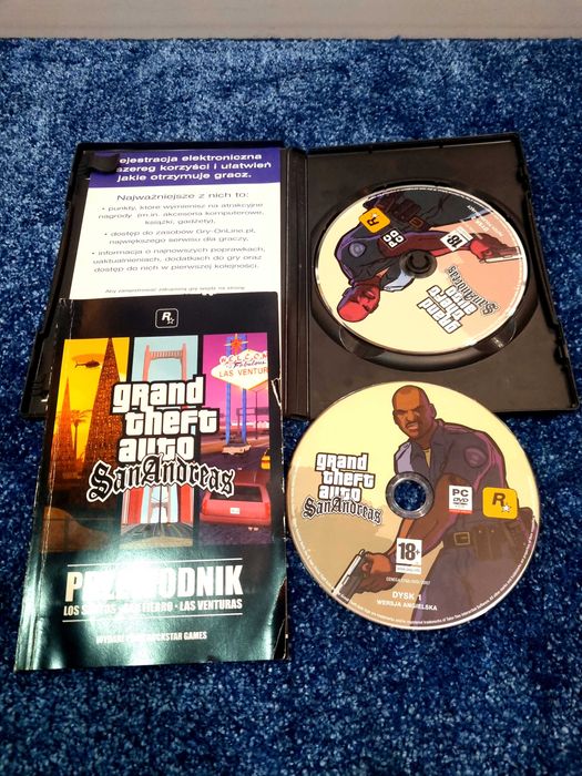 Grand Theft Auto: San Andreas GTA SA Premierowe wydanie - PC PL 4.5/5