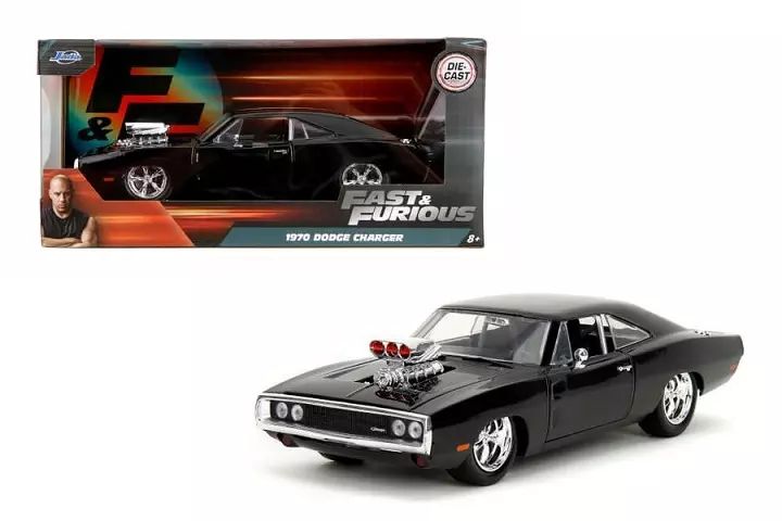 JADA F_F Dodge Charger 1970 1:24 35421 98192. Simba Toys. Nowy Produkt