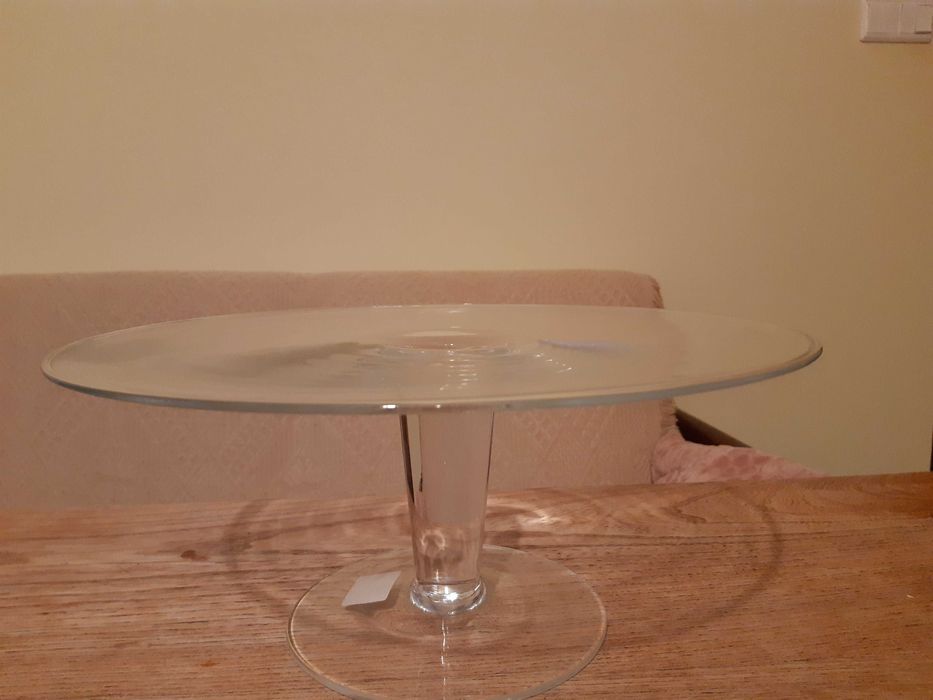 Patera na ciasto na nóżce Krosno 35 cm