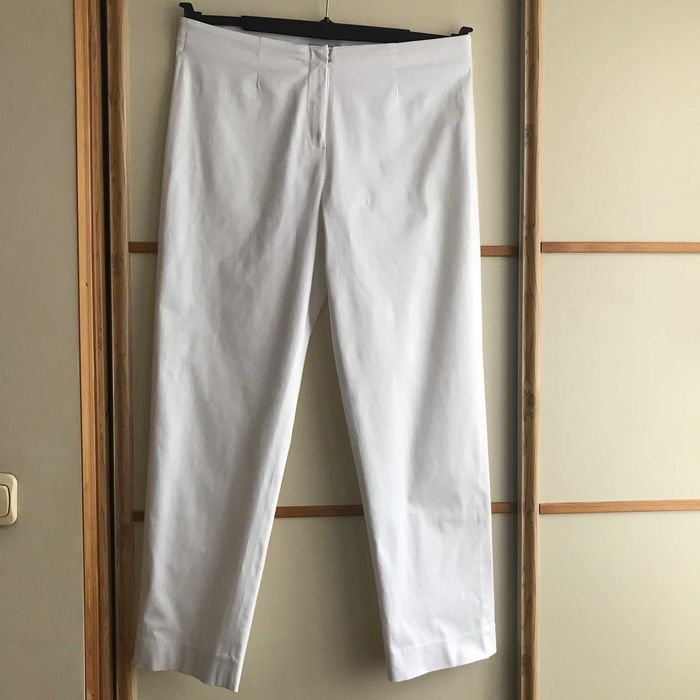 Spodnie - białe cygaretki M
M / 38 / 10