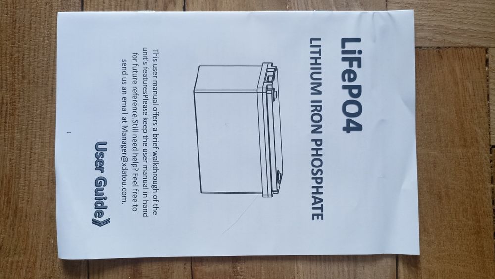 Новий акумулятор LiFePO4 MFUZOP 12.8V 100Ah (1280Wh) з Smart BMS