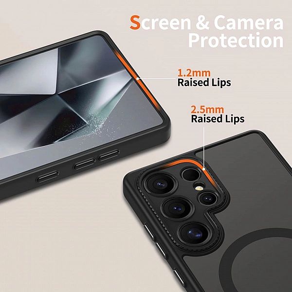 Tech-Protect Magcam Magsafe Galaxy S25 Ultra Matte Black
