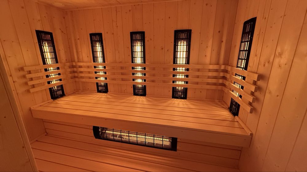 Sauna ogrodowa Fińska na wymiar z montażem