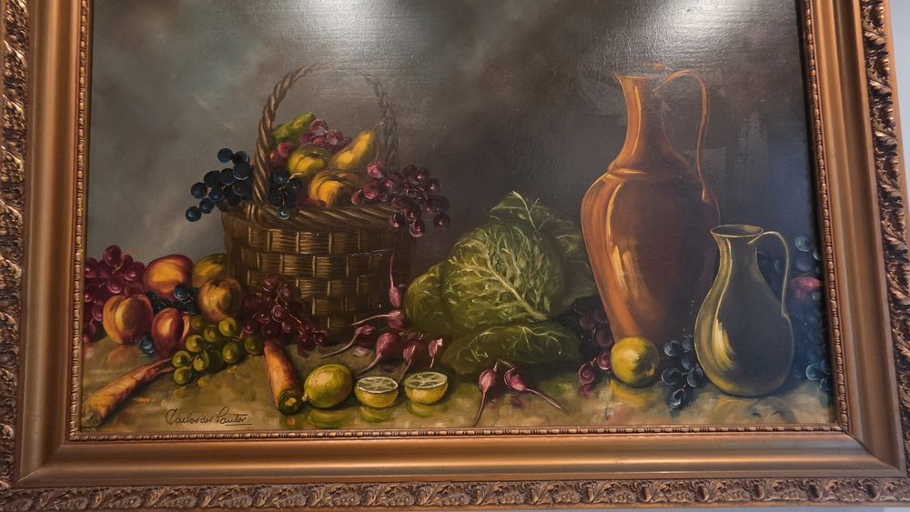 Pintura a óleo s/tela - Carlos dos Santos