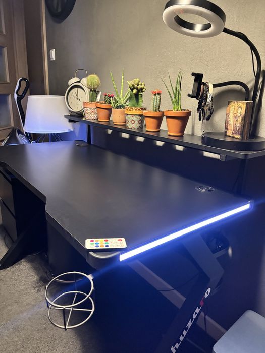 Huzaro Hero 5.0 RGB LED – biurko gamingowe 120 cm