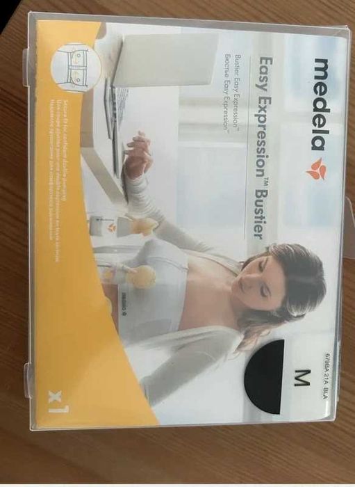 Biustonosz do karmienia Medela czarny m nowy gorset