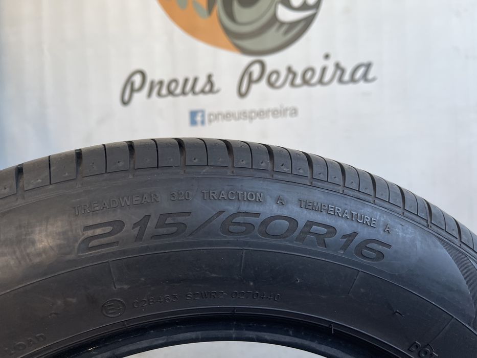 Pneus 215-60r16 como novos