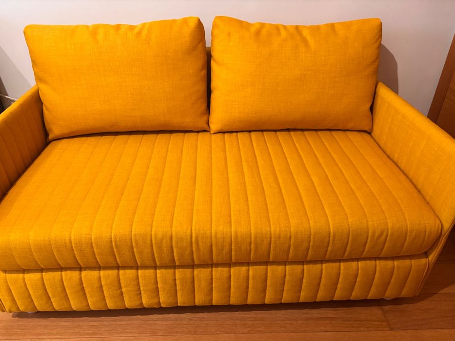 Sofá ikea FRIDHULT amarelo NOVO