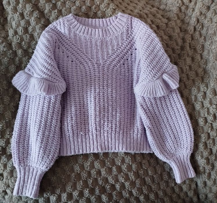 Светр для дівчинки, дитячий светер, теплий дитячий світер