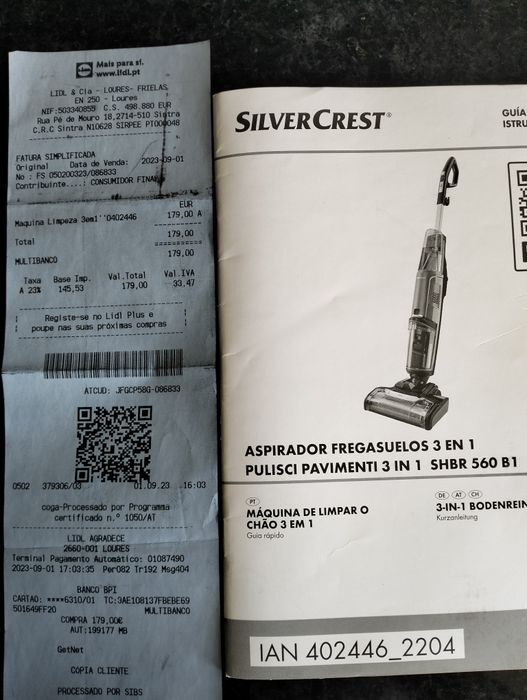 Aspirador 3 em 1: aspira, lava e seca