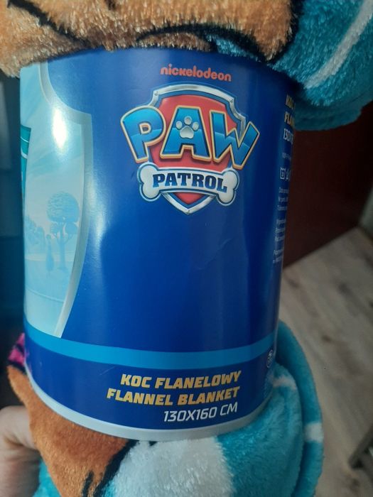 Koc dziecięcy Psi Patrol