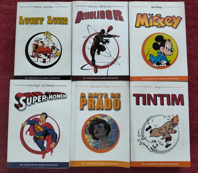 Clássicos da Banda Desenhada completo e Série Ouro completo