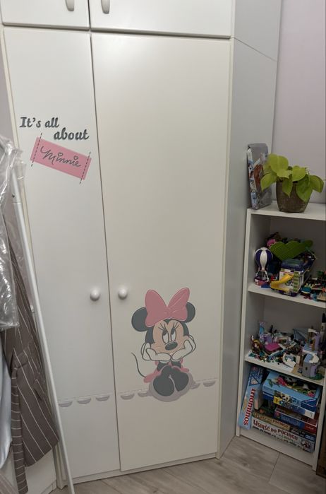 Szafa narożna + nadstawka Minnie Meblik