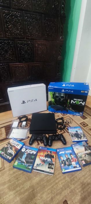 Приставка PS 4 slim 1 tb
