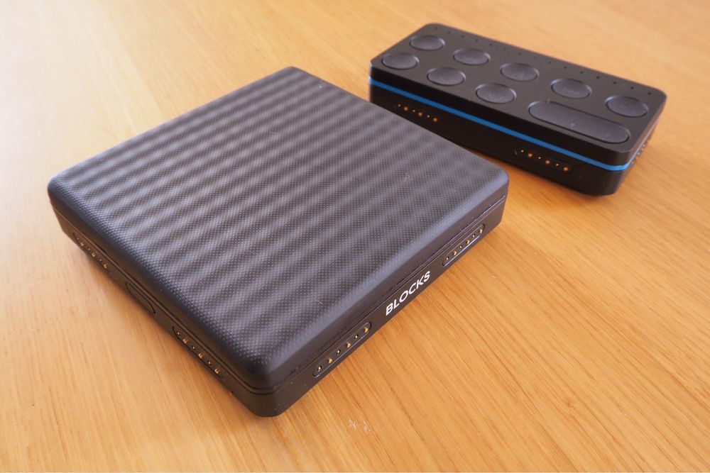 Kontroler MIDI MPE Roli Loop Block i Lightpad Block, bluetooth usbc