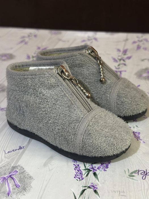 Теплі тапульки для дому 21 розмір