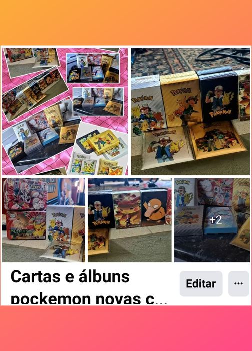 Cartas pockemon novas