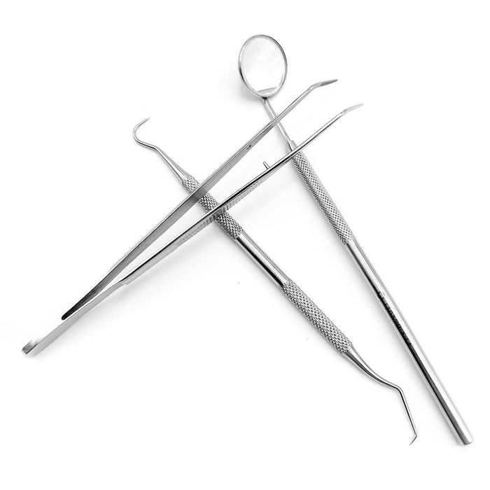 Kit de Diagnóstico de Medicina Dentária – Conjunto em Aço Inoxidável