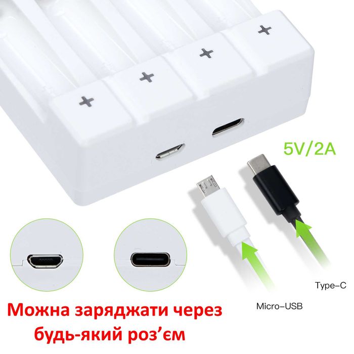 АКЦІЯ Акумулятор Soshine AA AAA 1.5V Li-ion зарядка Chocolate Гарантія