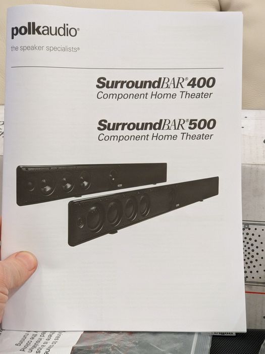 Polk Audio SurroundBar , саундбар 7.0 400 CHT