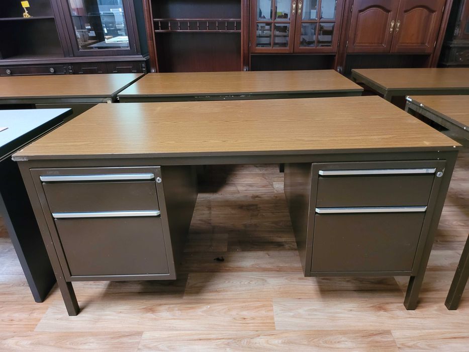 Antique secretaries with two drawer units - With signs of64584276829059121