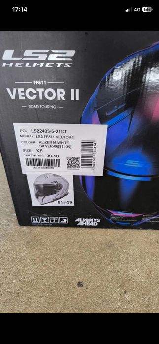 LS2 Vector 2 - Tamanho XS