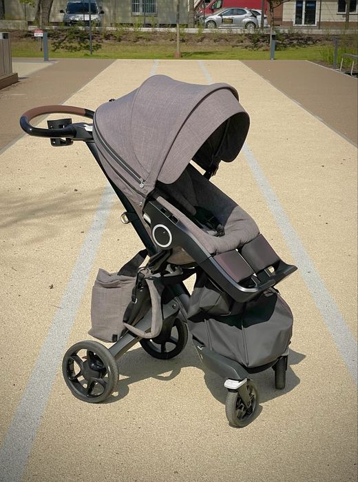 Stokke Xplory V6 2w1 gondola + spacerówka | zestaw + kokon/śpiworek | dobry stan