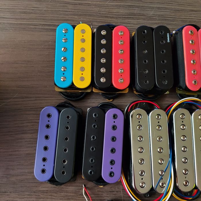 Сет Dimarzio Steve's special та Paf Pro