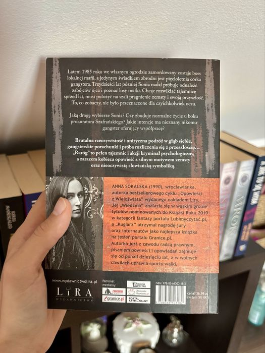 Książka Anna Sokalska „Raróg”
