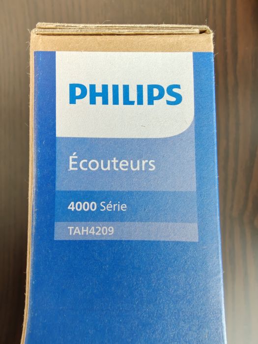 Nowe słuchawki nauszne Philips TAH4209 czarne