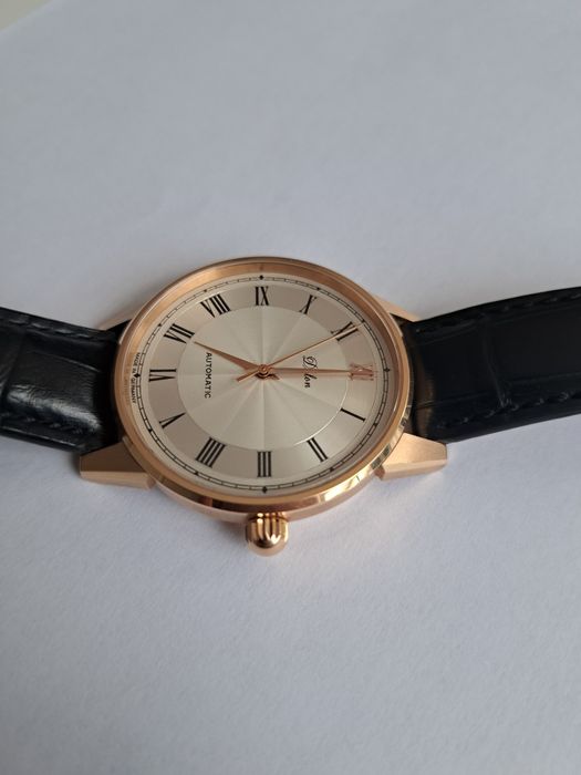 Zegarek Dulon zloty 18k breitling longines iwc Omega zenith