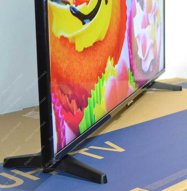 Тонкорамочный телевизор Samsung 45" со SmartTV, 4К (Модель 2024 года ...