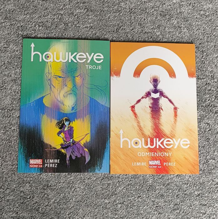 2 komiksy Marvel Hawkeye