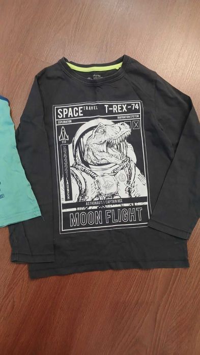 одним лотом фирменные вещи на мальчика 7-8лет