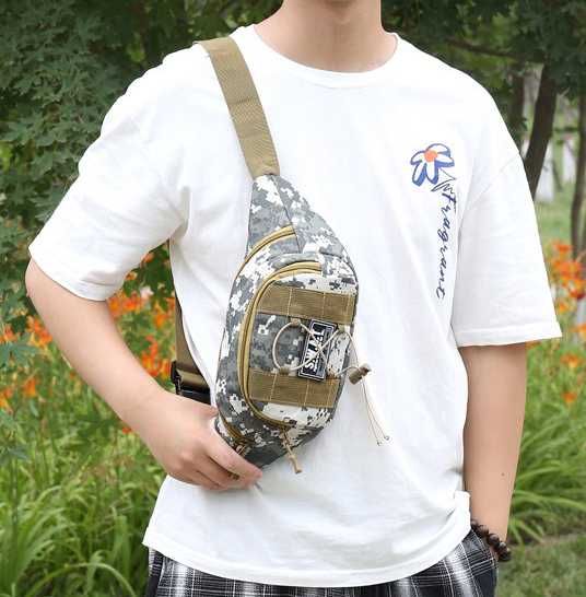 Saszetka NERKA biodrówka TAKTYCZNA Survival Camo SWAT