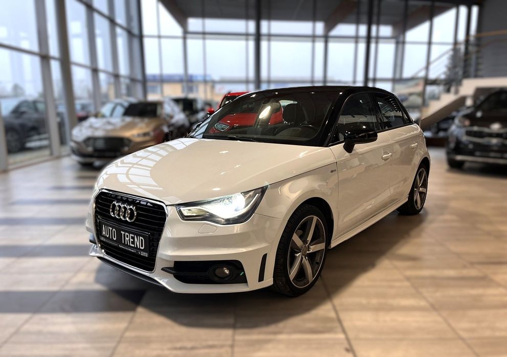 Audi A1 Sportback 1.6 TDi 90KM*S-Line*Led*Alu*Czarny dach
