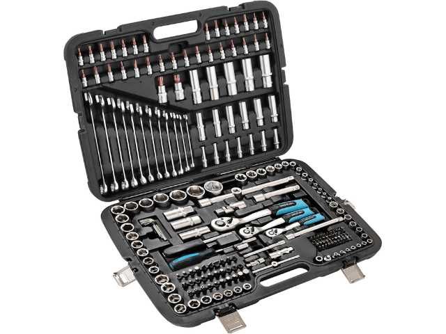 Caixa de 216 ferramentas (Mala Profissional) - NOVA