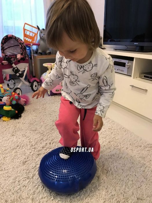 Подушка балансировочная/Массажная. Массажер для ног/стоп/фитнеса