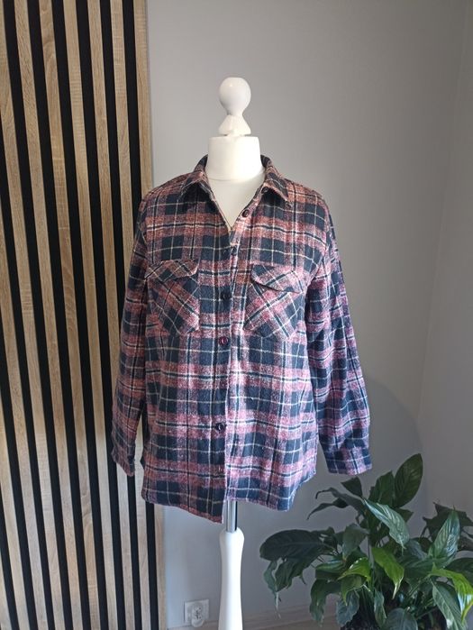 Koszula ocieplana w kratkę roz.M M.A.P.P Jeans