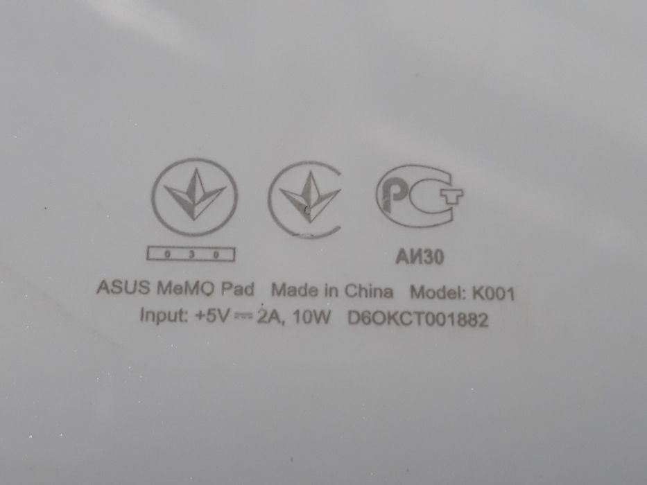 Планшет Asus K001 (TF 201 (Tablet K00A
