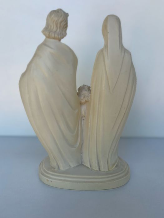 Figurka Świętej Rodziny wys 23 cm (alabaster)