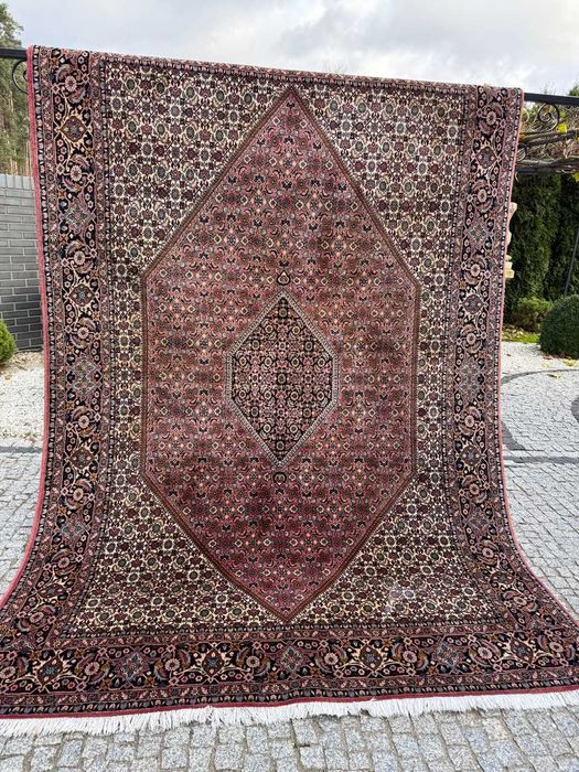 Dywan kaszmirowy wełniany r.tkany perski Bidjar 300x200 galeria 30 tyś