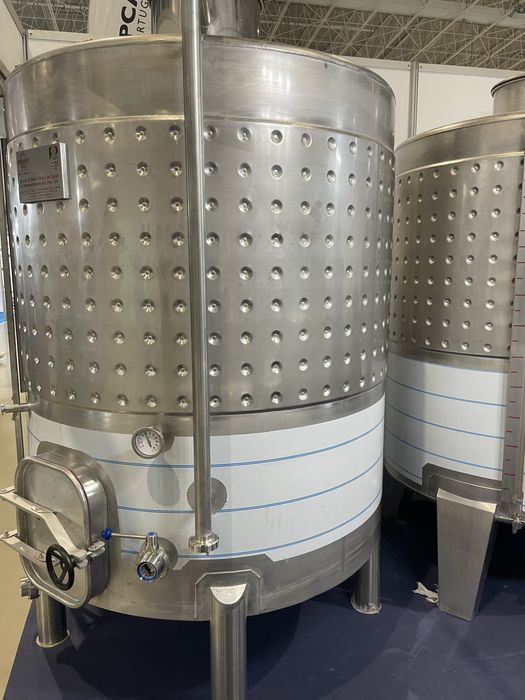 Cuba fermentaçao de vinhos brancos 1000 litros em inox