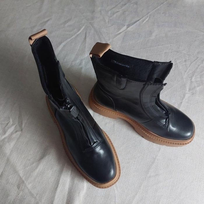 Нові демі чоботи черевики полусапожки Tamaris