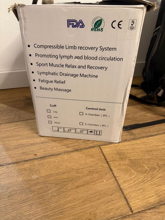 Urządzenie do drenażu limfatycznego