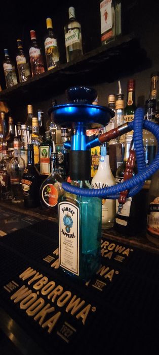 Shisha hookah Bombay Sapphire