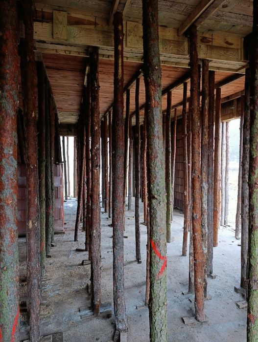 Stemple budowlane , drewniane 2,90 m  ok. 300 szt.